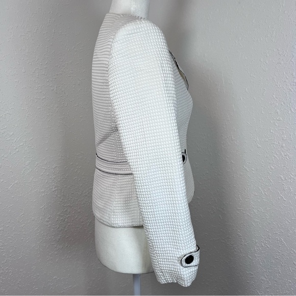 Liz Claiborne Waffle Textured Suit Jacket - Picture 2 of 5